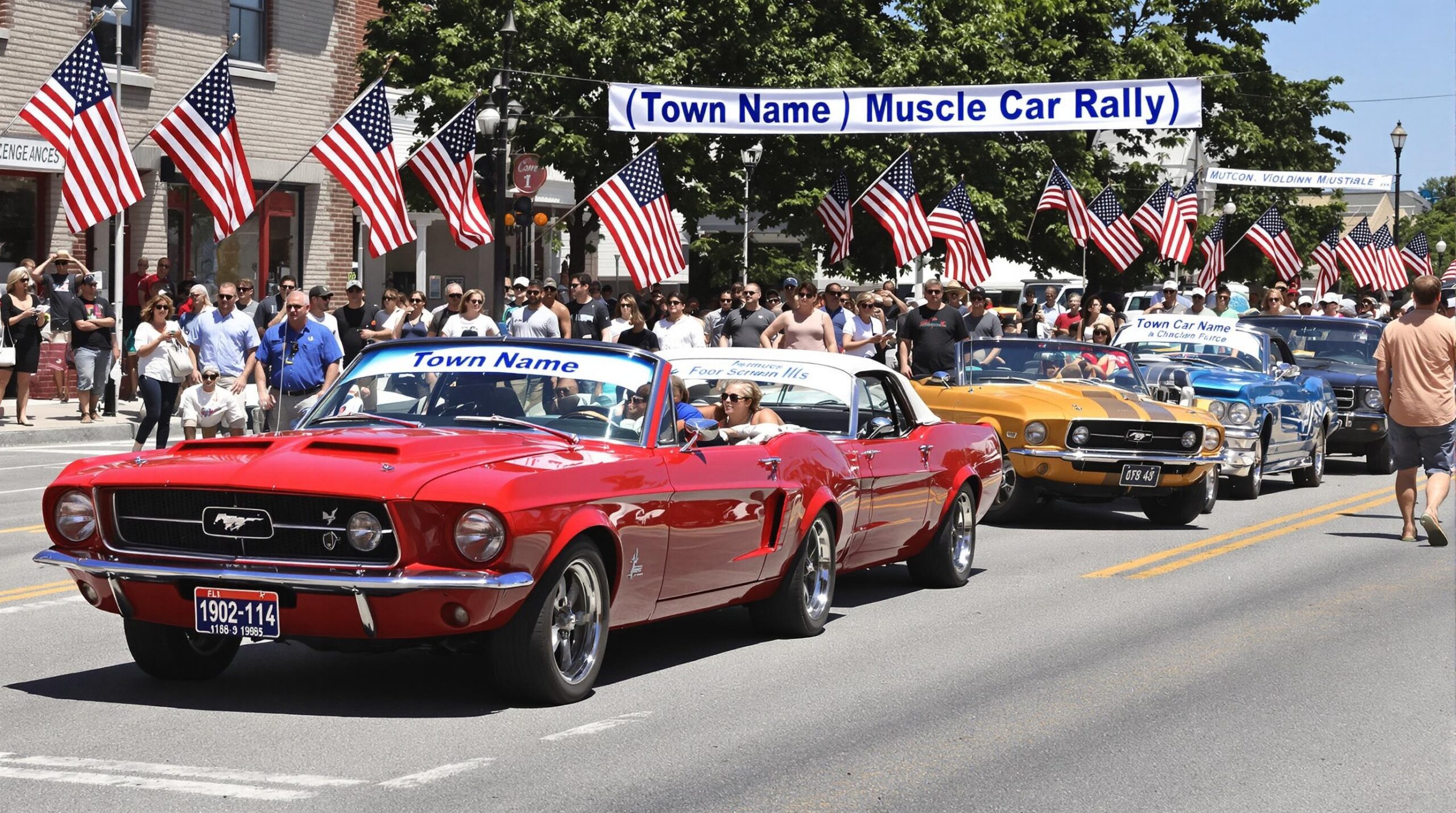 Engines Roar, Hearts Soar: How a Muscle Car Rally United Our Town!